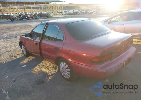 1996 Geo Prizm Lsi from USA, damaged, VIN 1Y1SK5267TZ002390